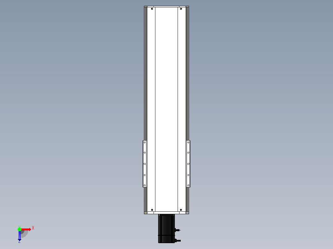 Toyo东佑达直线模组-ETH22-600-BC-750W-A2俯视图