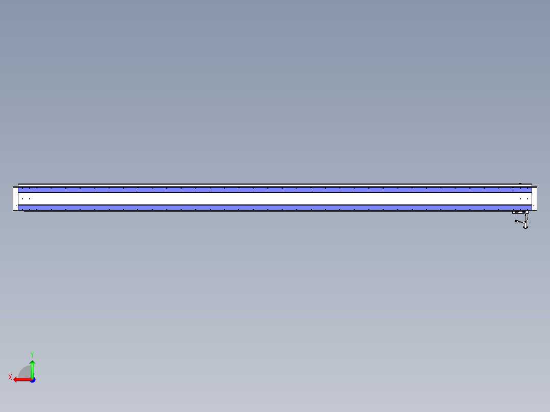 威洛博VL系列3d模型模组VL17E1Y-S3400后视图