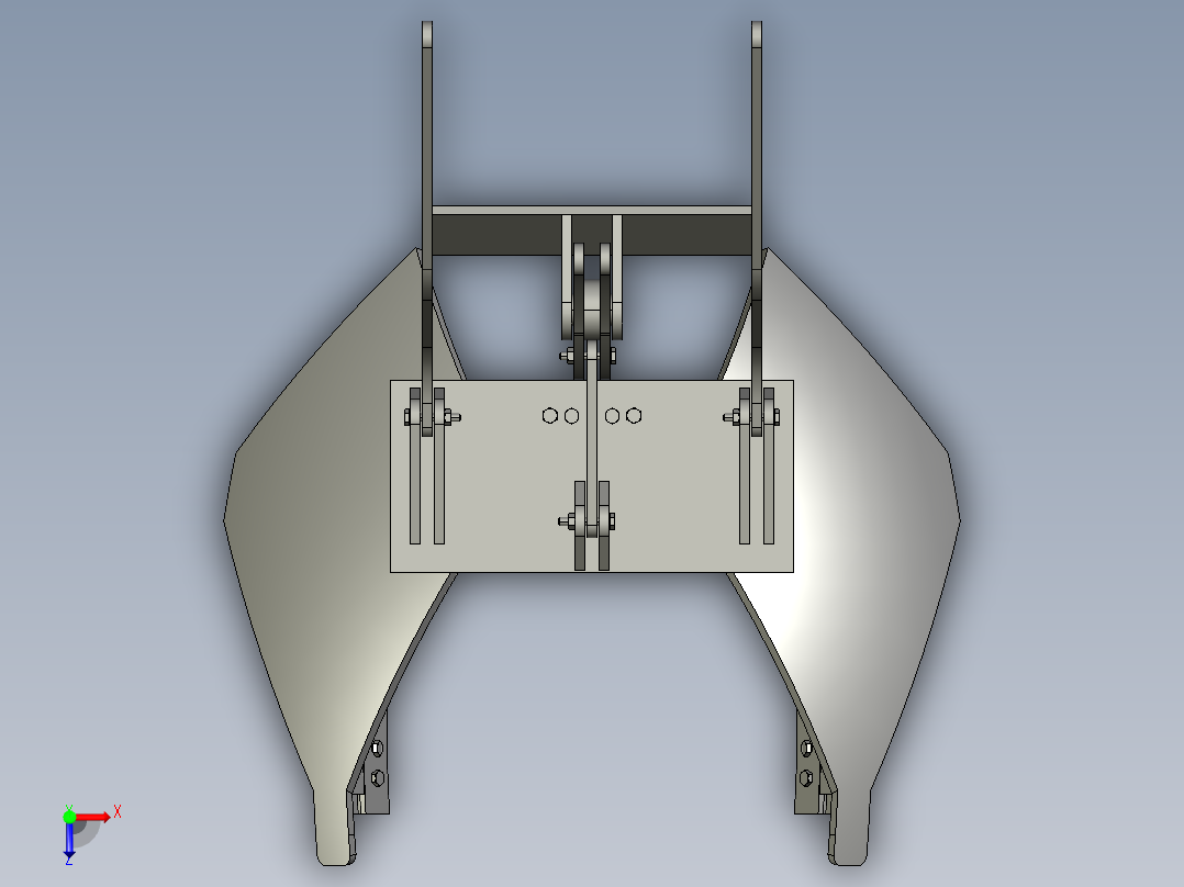 挖树机装置三维+二维==811593==180俯视图