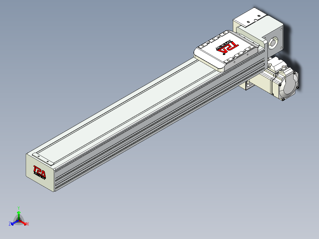 同步带全封闭直线模组TPA-HCB-85D-90-L450-RP-Y-P20-N3