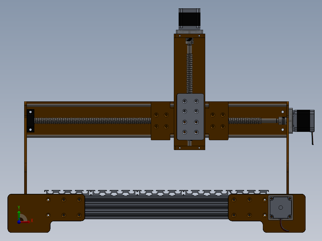 数控机床前视图