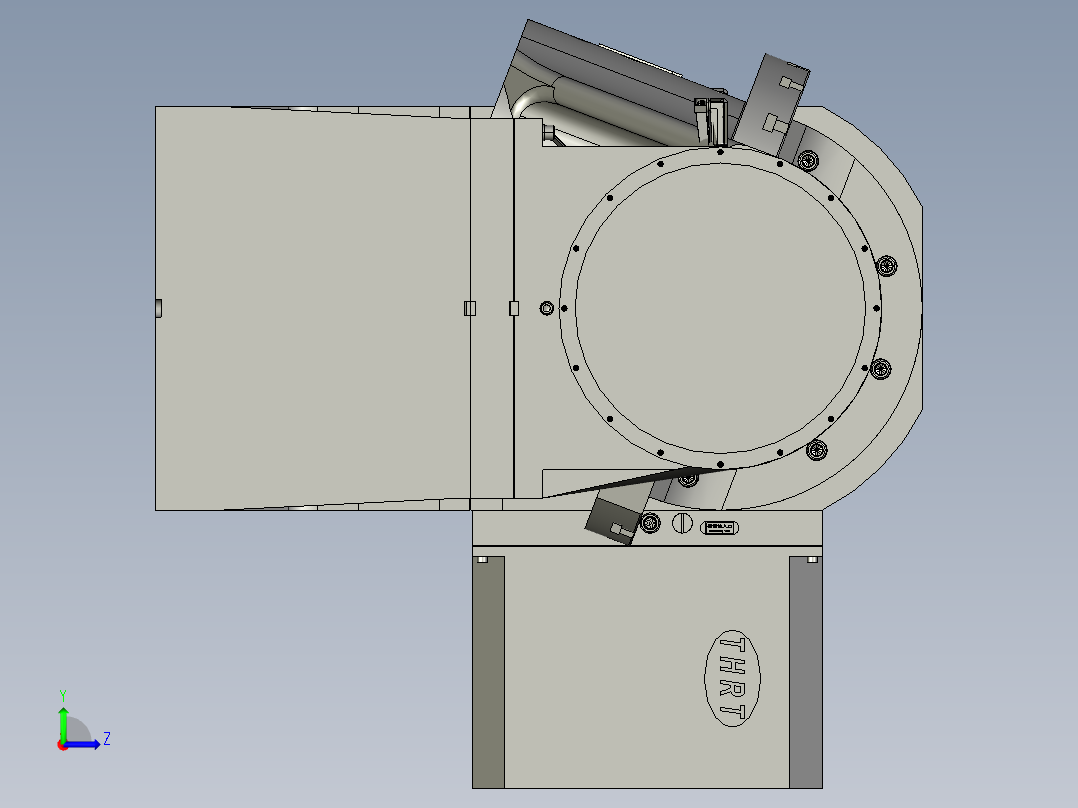 5AX-HR630L摇篮左视图