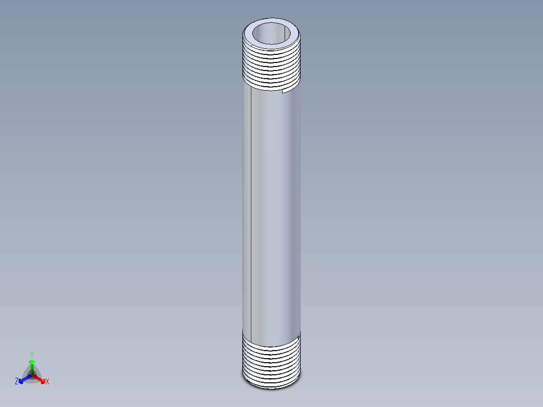 聚氯乙烯配件33-Sch80_Nipple_MPTxMPT_861-084_0.5in x 6in