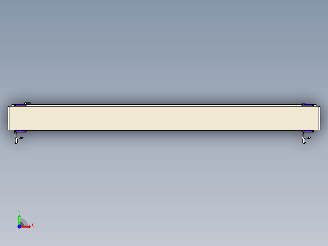 威洛博VL系列3d模型模组2VL22H1Y-S2500前视图
