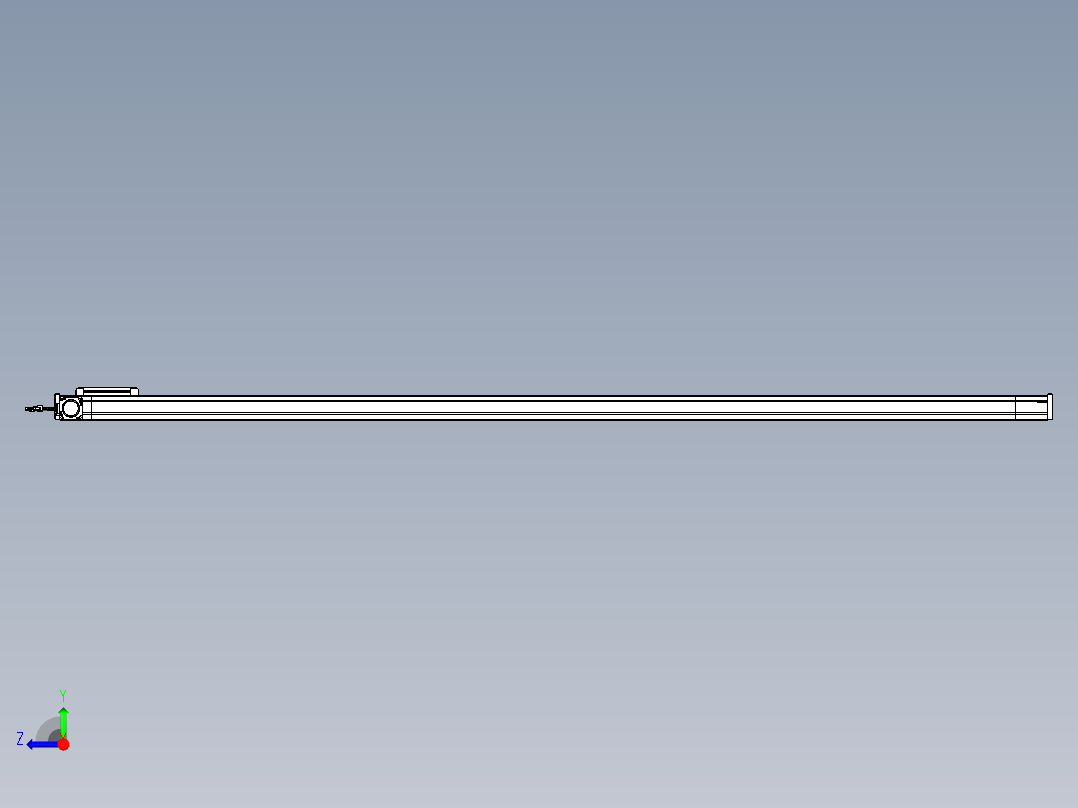 威洛博LB.GB同步带传动--欧规系列LB6A-L130-S2350-BL右视图