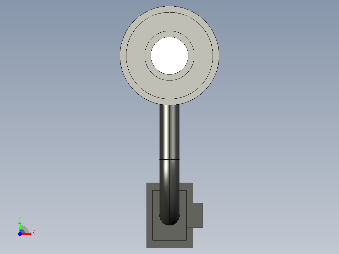基恩士CA-DPW2_kc图纸模型前视图