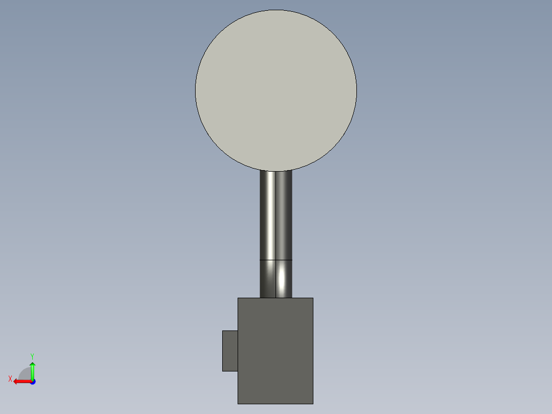 基恩士CA-DPW2_kc图纸模型后视图