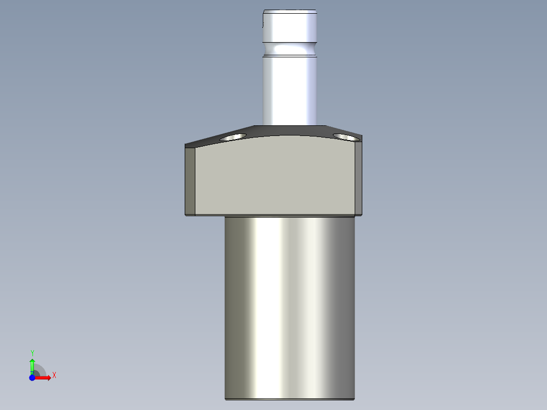 KOSMEKLHS0360-SR-F多系列多零件图纸模型前视图