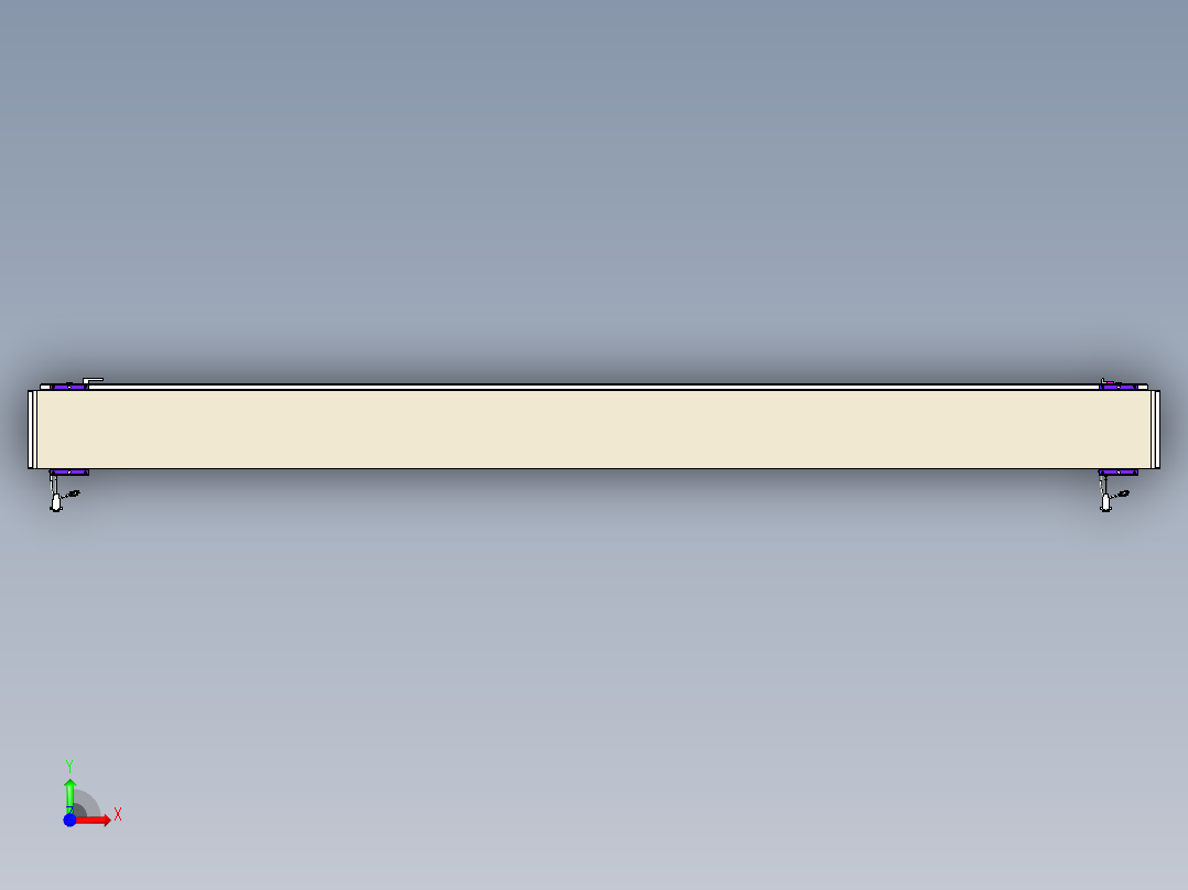 威洛博VL系列3d模型模组2VL22H1Y-S2800前视图