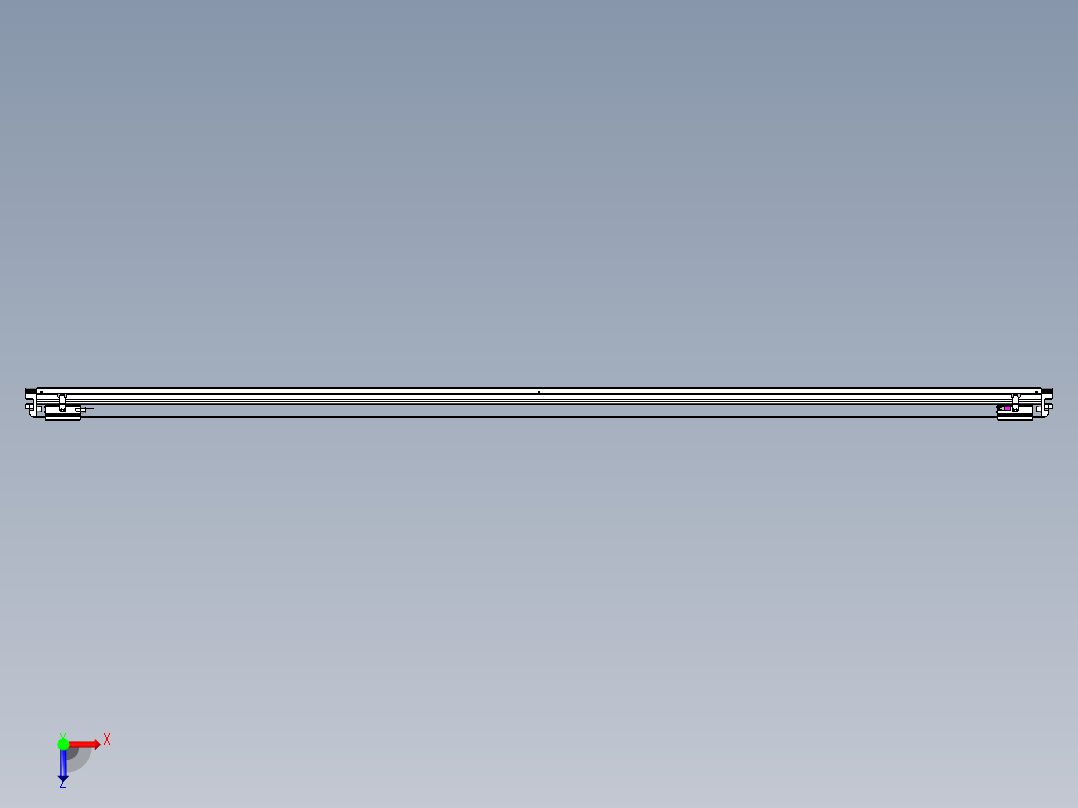 威洛博VL系列3d模型模组2VL22H1Y-S2800俯视图