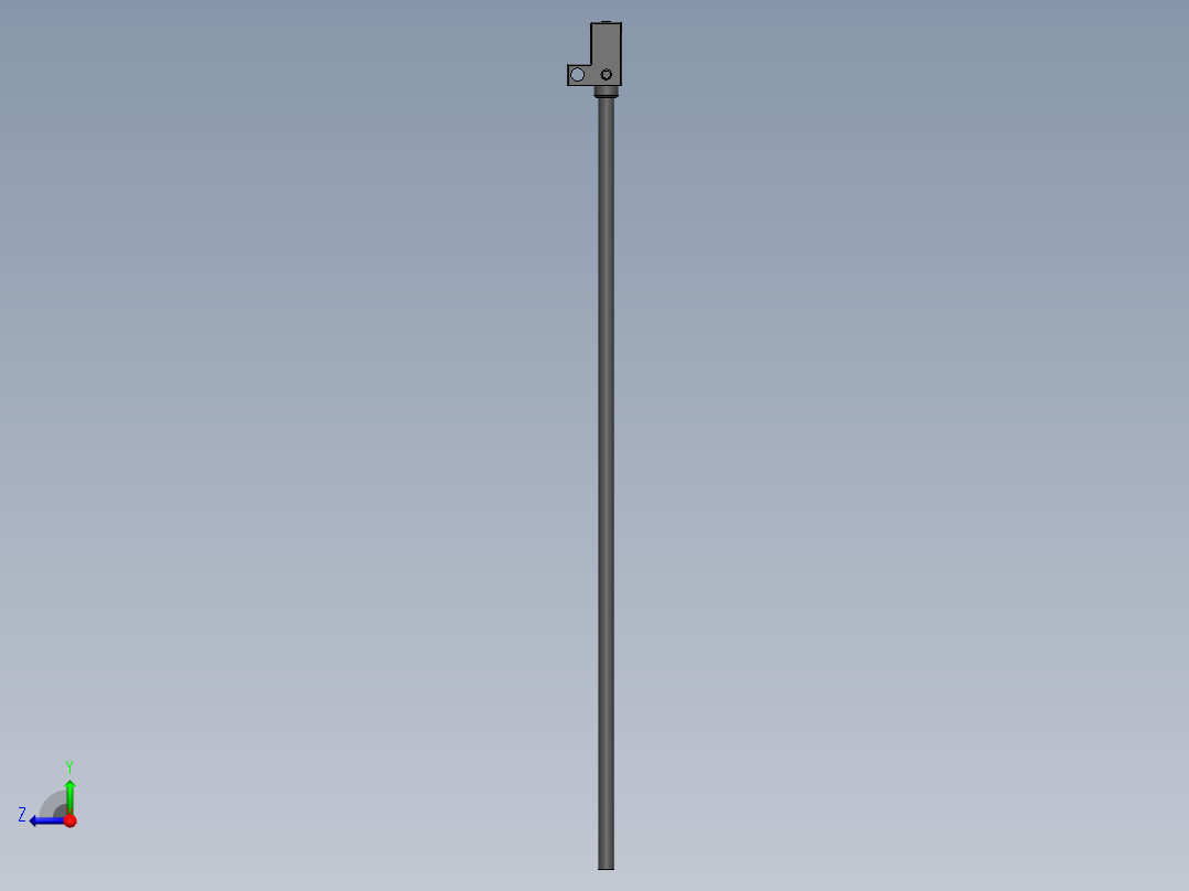20系列槽型光电（空间紧凑型）导线引出型FC-SPV203Z右视图
