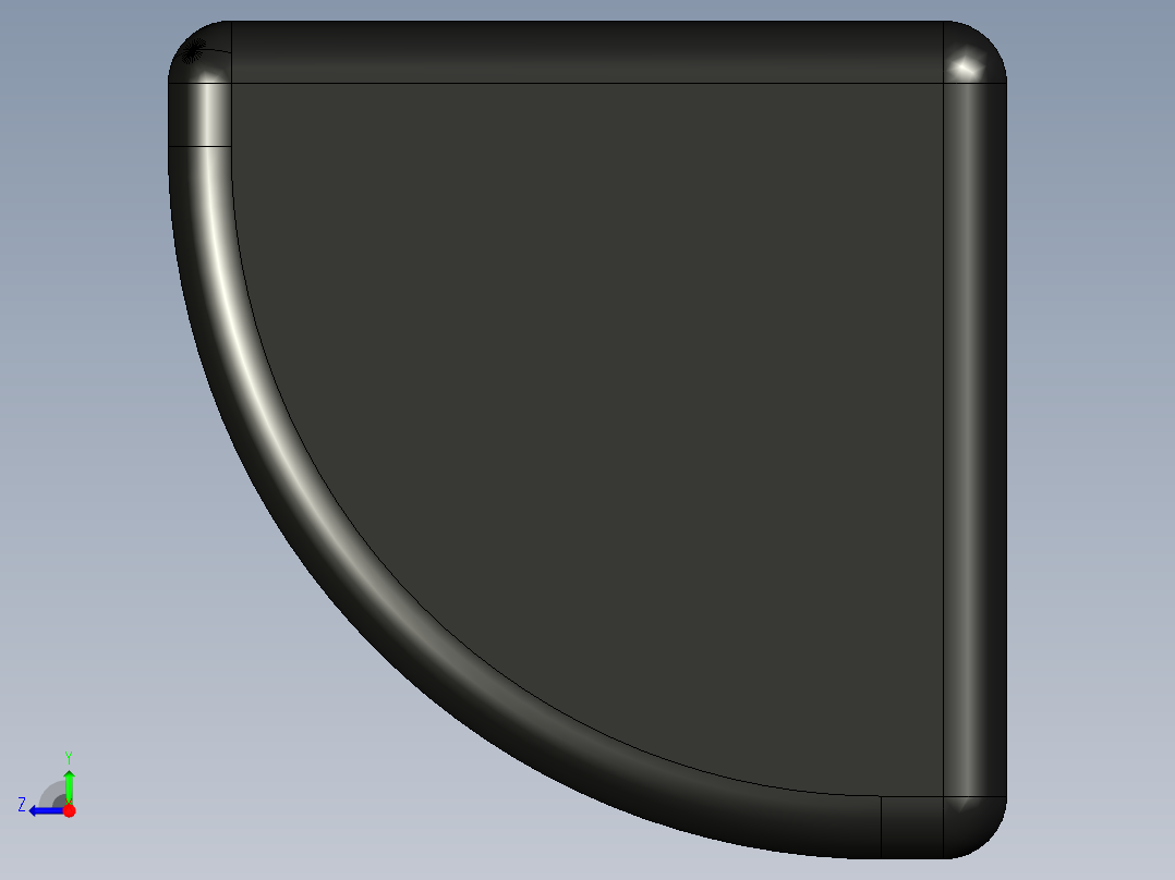 型材-BR 20X20R COVER CAP 3842517247右视图