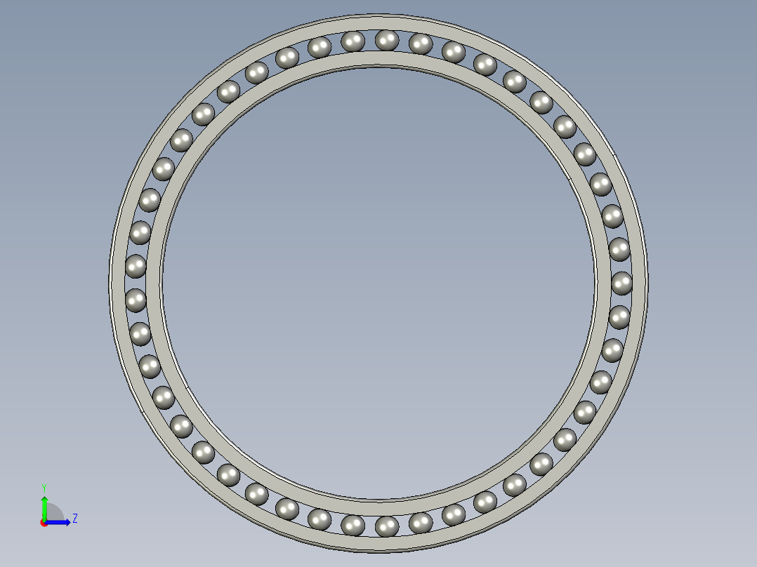 深沟球轴承61856左视图