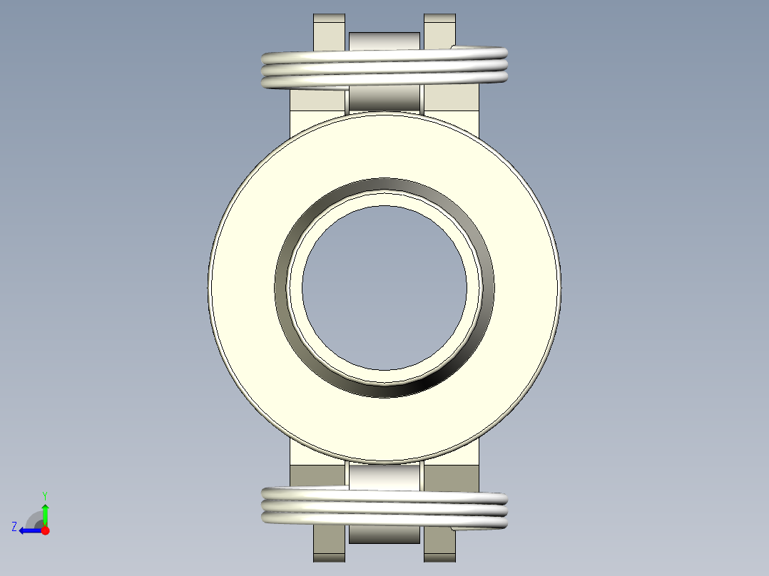软管接头 - Camlock右视图