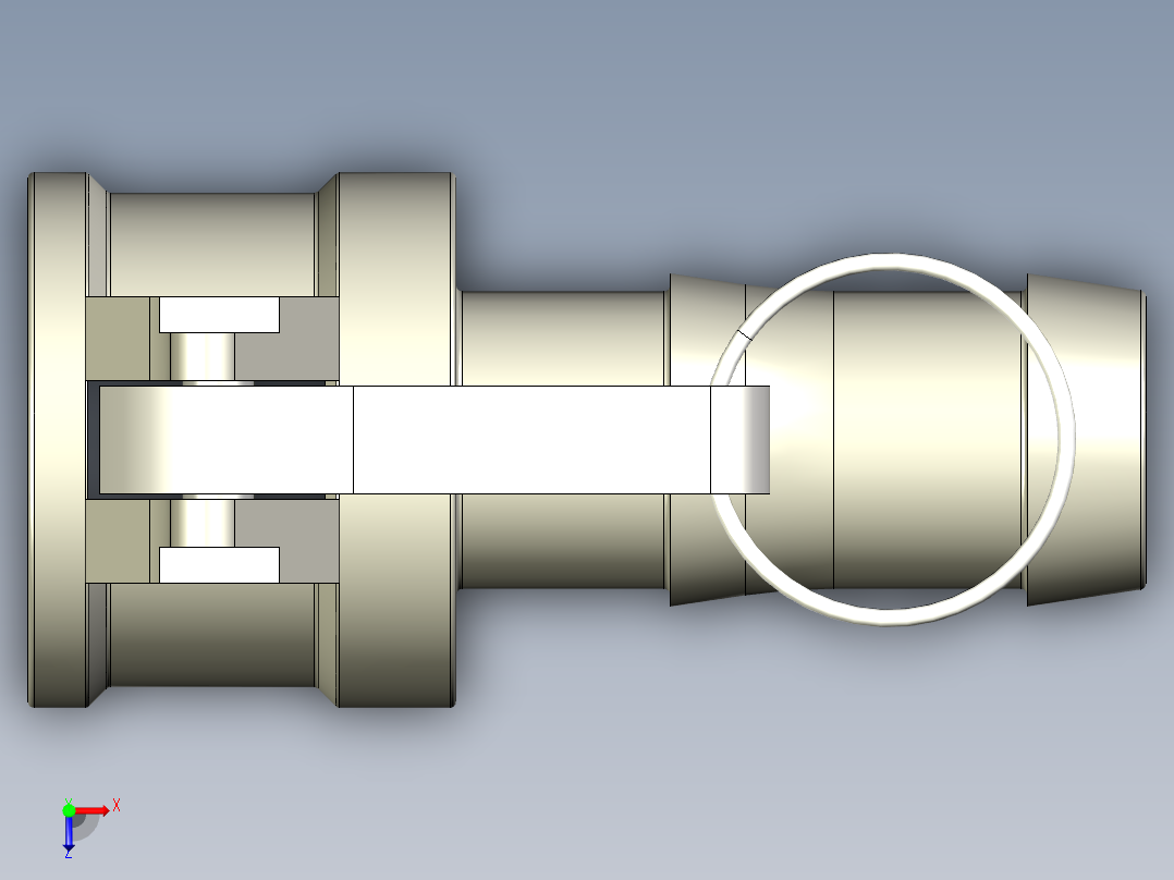 软管接头 - Camlock俯视图