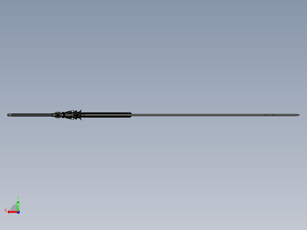 剑、宝剑(52)后视图