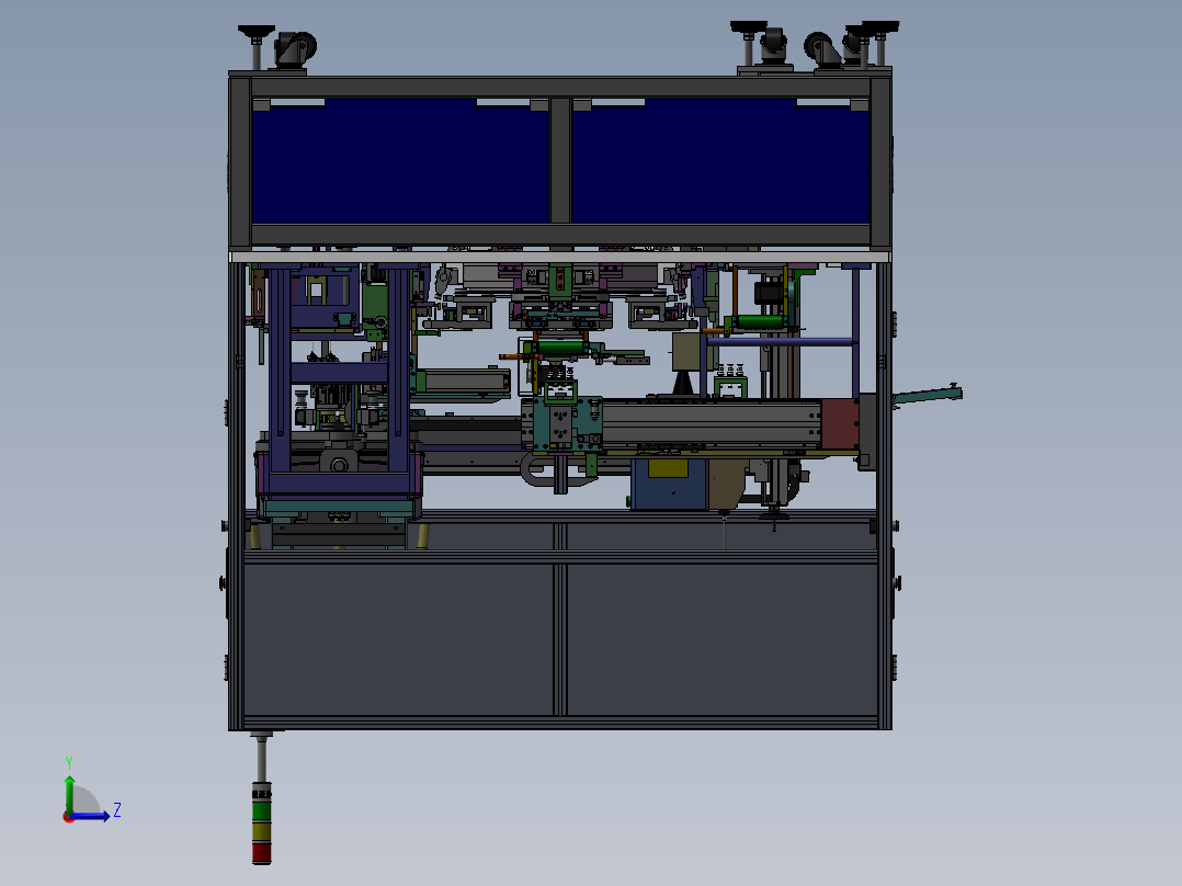 双工位PCM焊接机sw18左视图