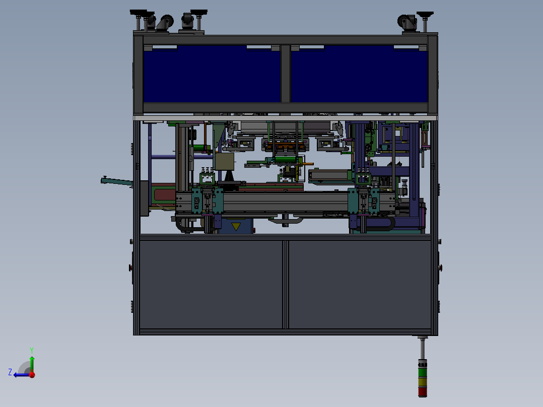 双工位PCM焊接机sw18右视图