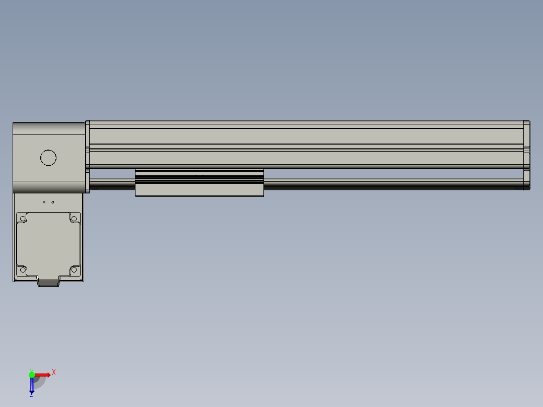 威洛博VBF17-S250-BLU俯视图