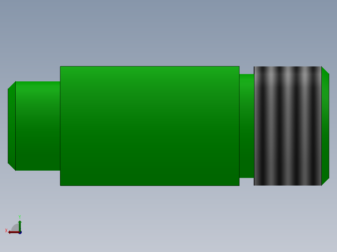 线轮轴 Ⅵ后视图