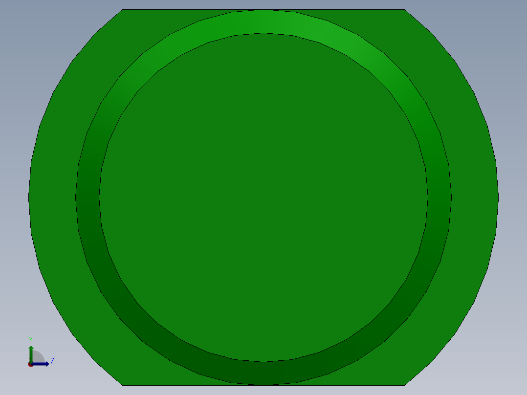 线轮轴 Ⅵ左视图