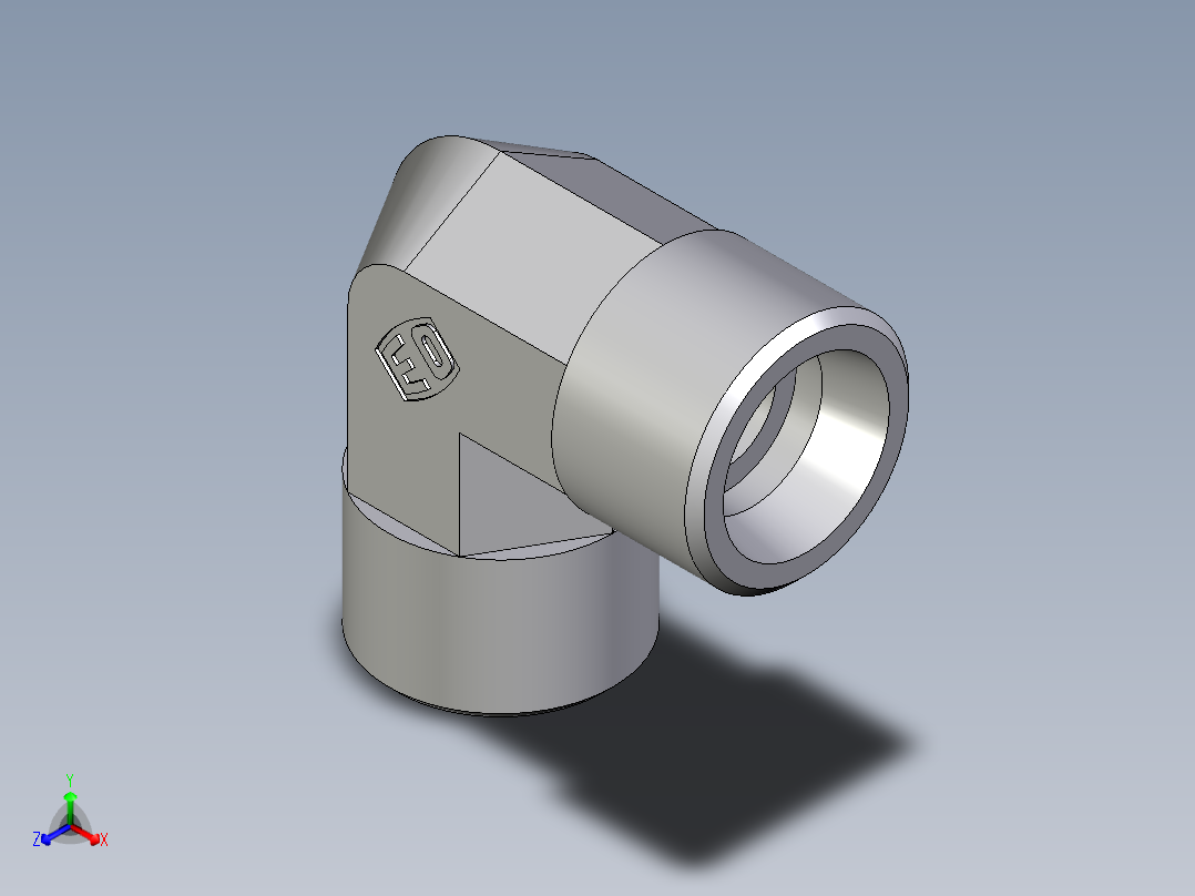 卡套式工业通用硬管接头EO_Union_elbow_W14SCFX