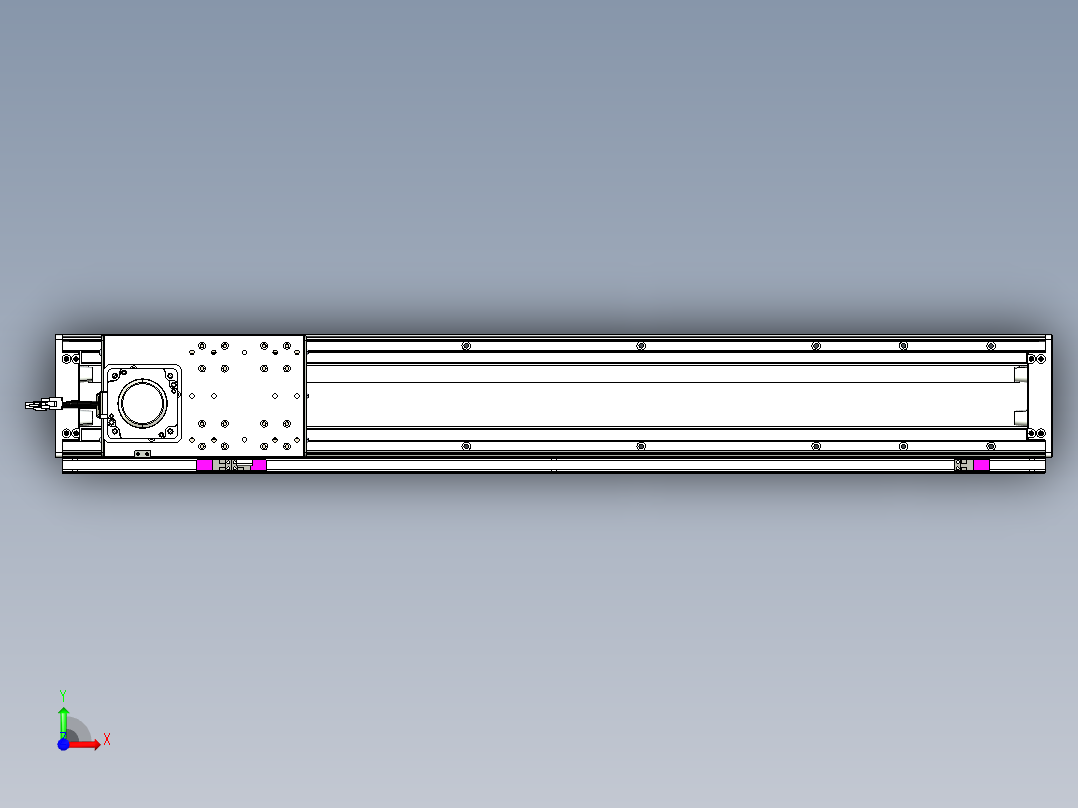 威洛博VG 系列模组VG14-L45π-S800-BC-ZP40B-C3-K前视图