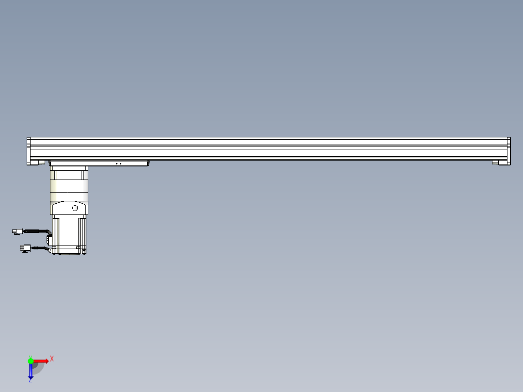 威洛博VG 系列模组VG14-L45π-S800-BC-ZP40B-C3-K俯视图