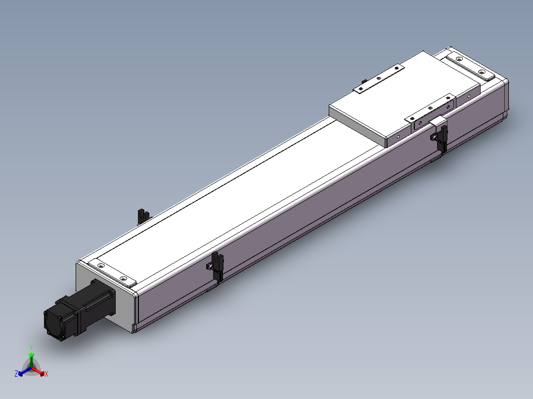 精密模组MC120-L05-400-BC-M10-C4正等轴测图