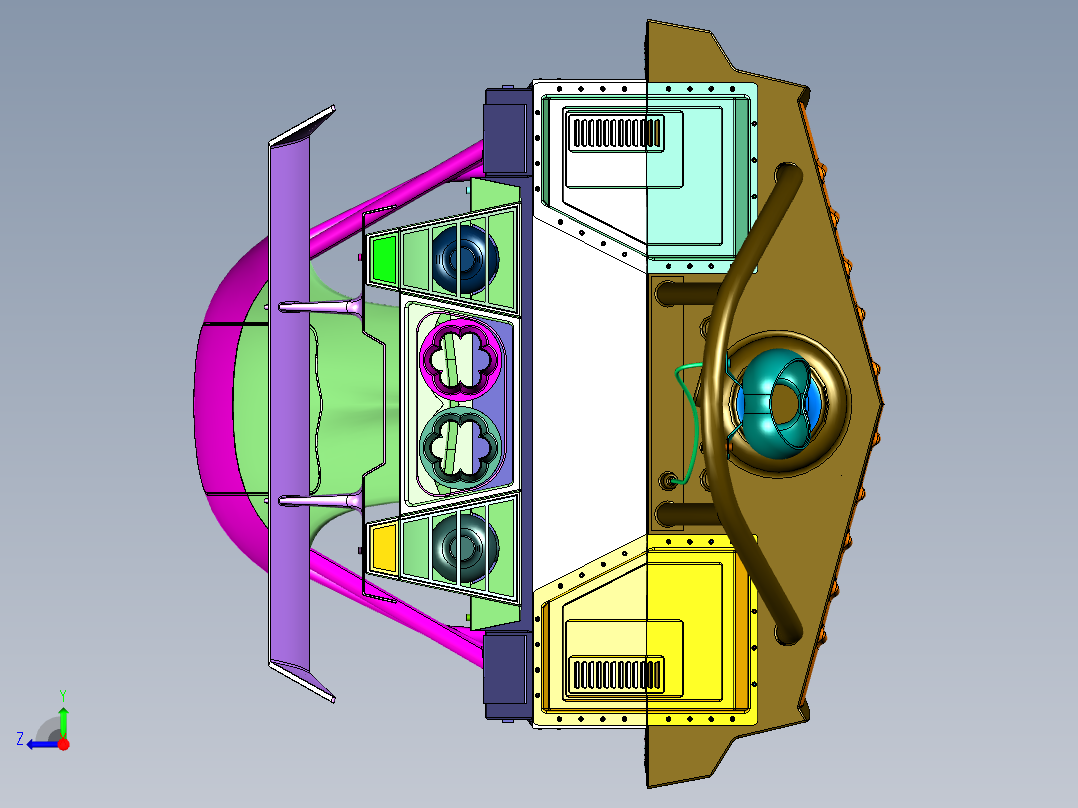 007邦德的改装快艇右视图