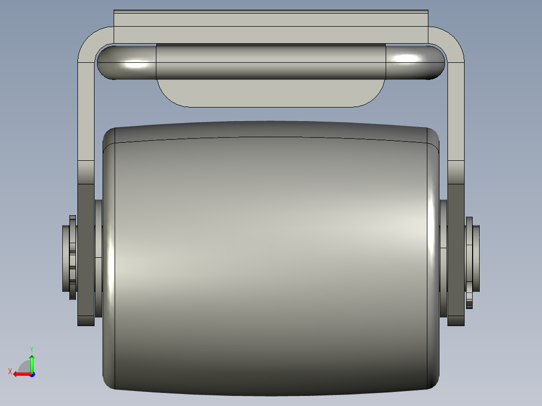 机器移动滑板2t后视图
