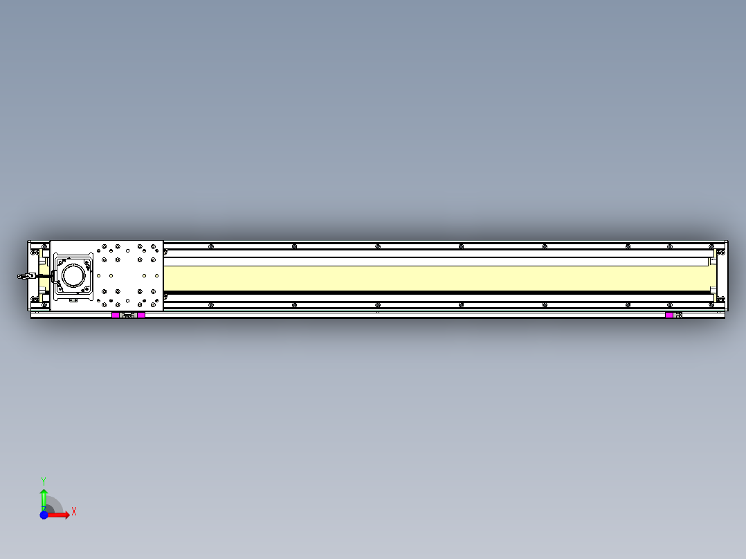 威洛博VG 系列模组VG17-L50π-S1300-BC-ZP75B-C3-K前视图