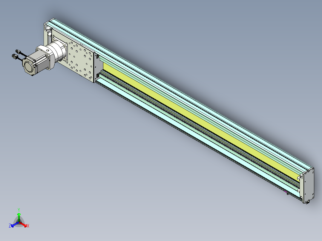 威洛博VG 系列模组VG17-L50π-S1300-BC-ZP75B-C3-K正等轴测图