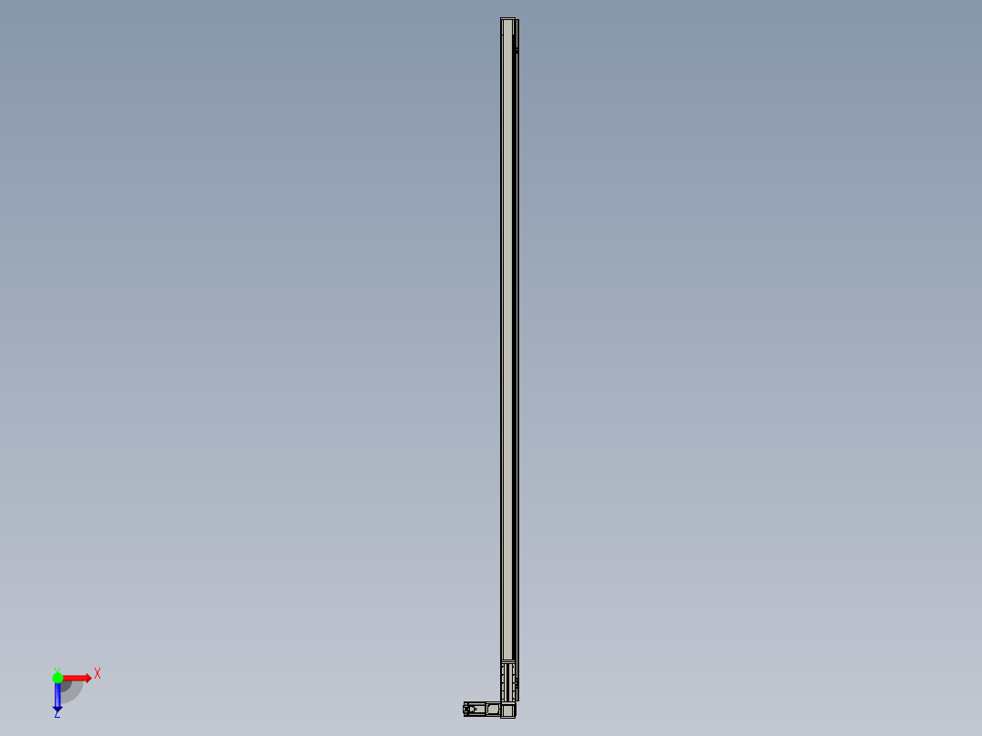 欧规系列-LB8-L150-S3500-BR-ZP75-C3俯视图