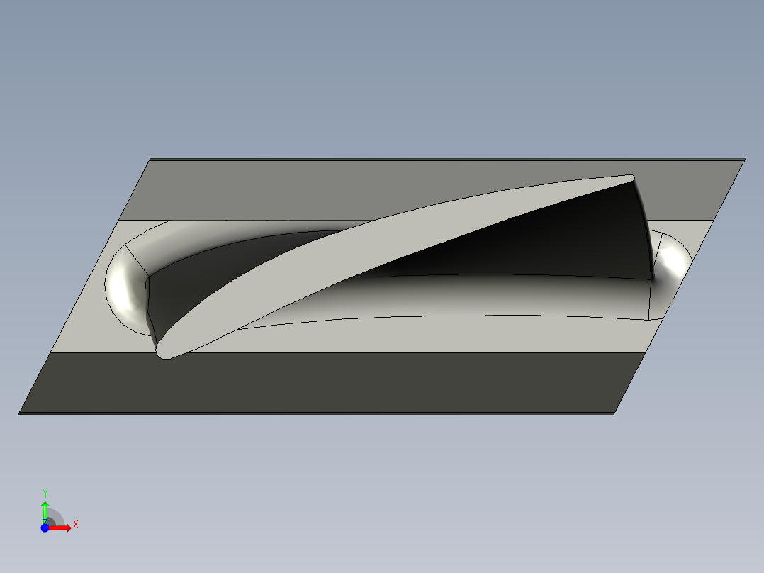 涡轮 叶片 涡扇 (3)前视图