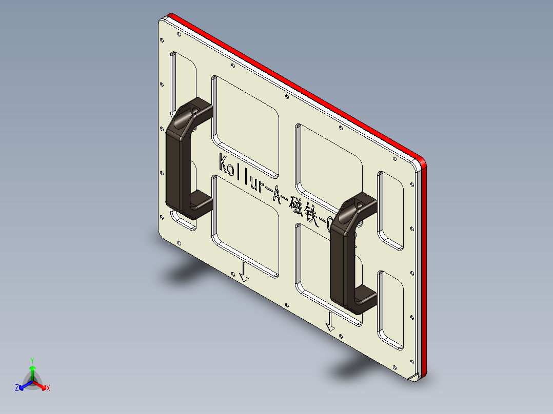 Kollur-A-CNC2gaiban-1122正等轴测图