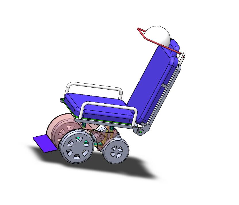 Q219-带头罩的躺椅的设计【三维SolidWorks】