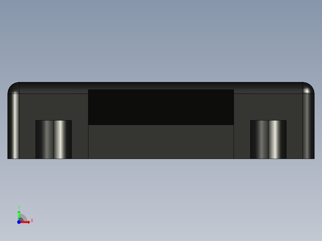 型材-KJN SLAM LATCH 2ND PART前视图