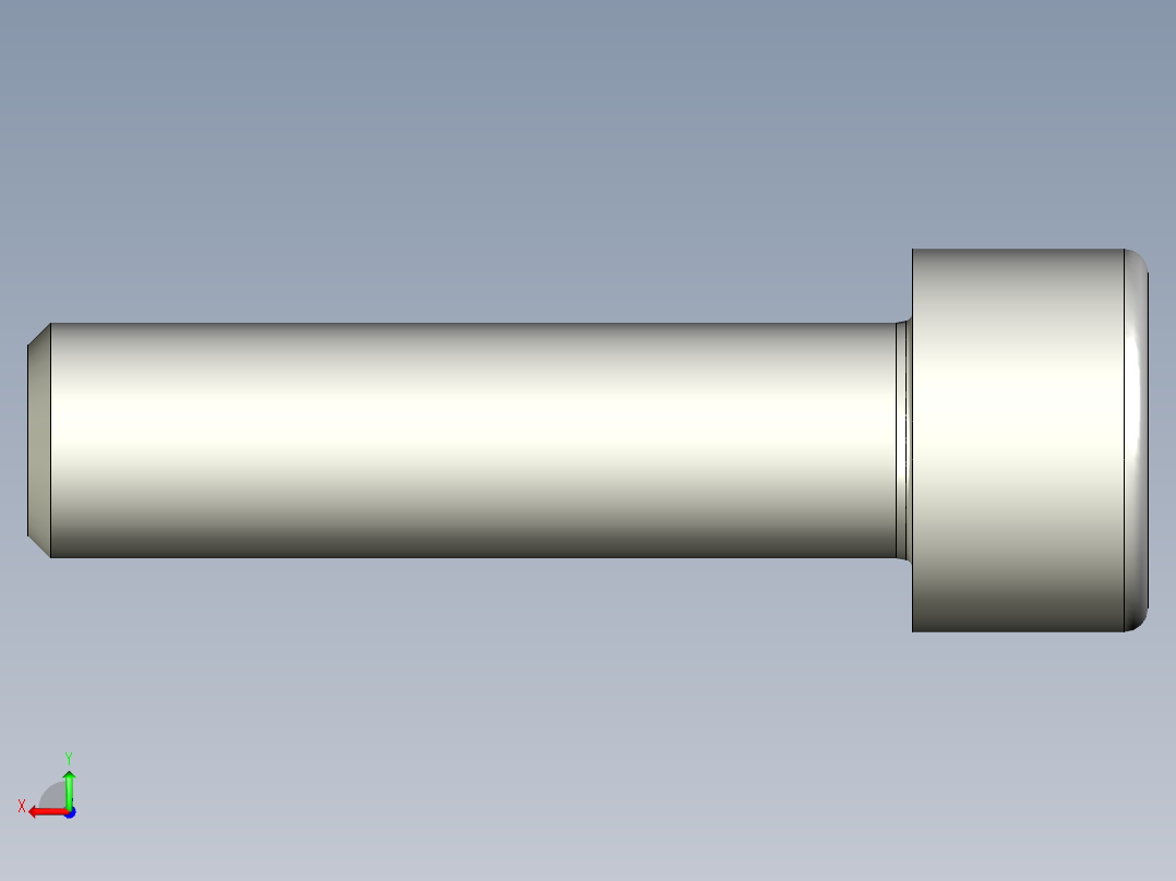 螺钉-DIN_912-M8x30.stp后视图