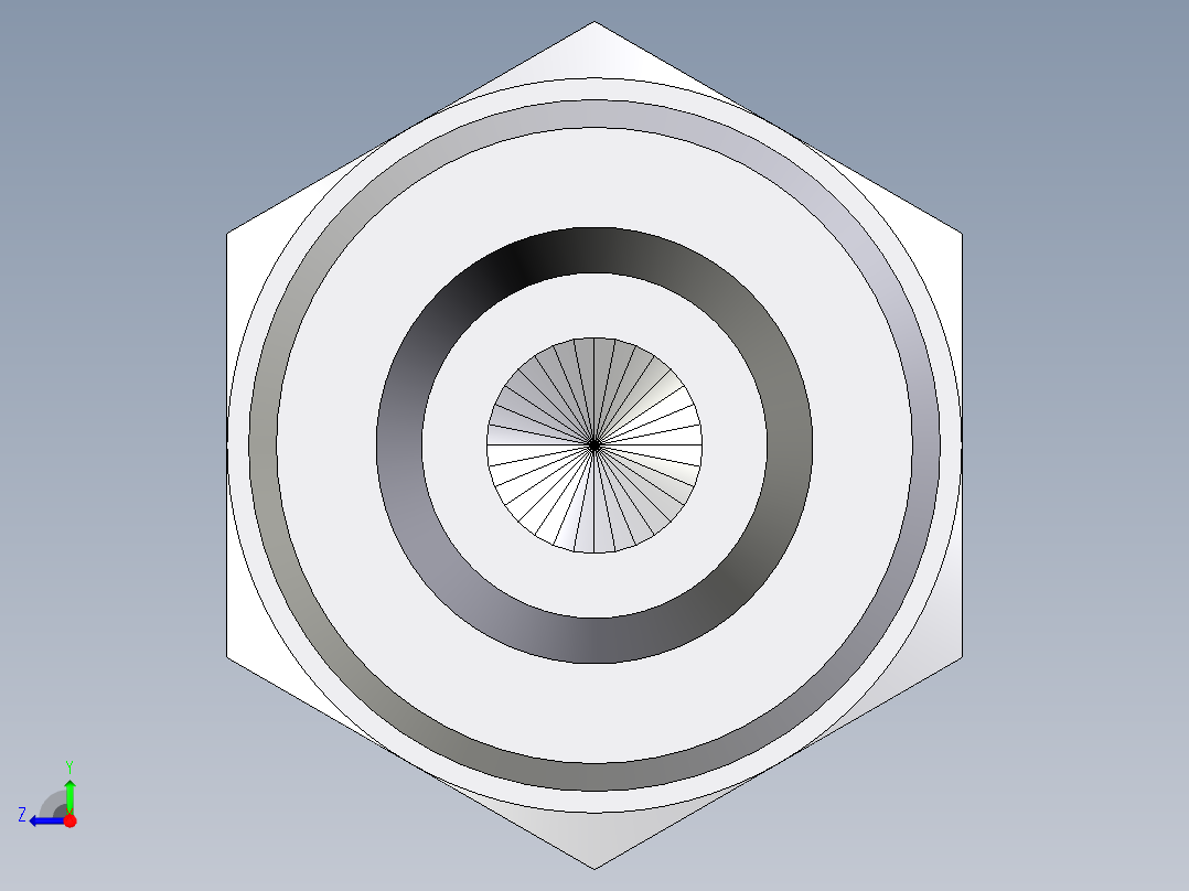 卡套式工业通用硬管接头EO_Blanking_plug_for_tube_ends_ROV08SCFX右视图