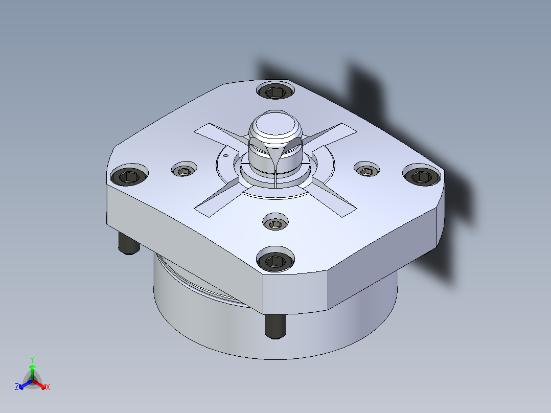 KOSMEKSWH2130-G多系列多零件图纸模型正等轴测图