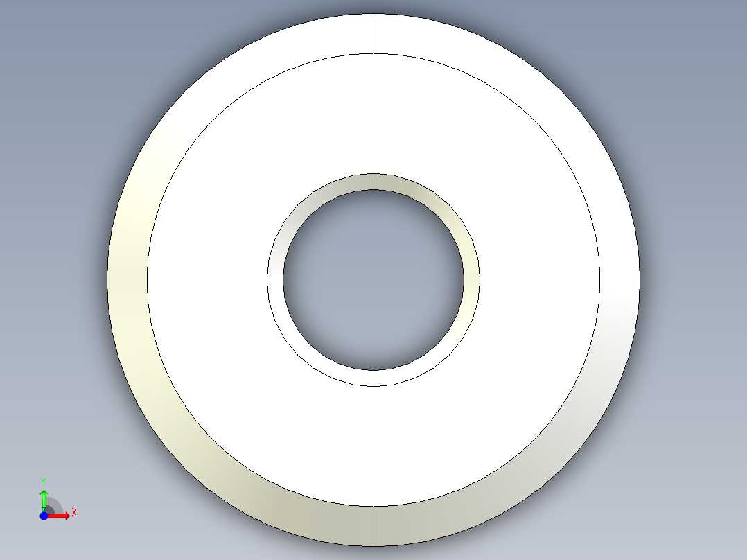 定位配件2311(C)-3D多系列多零件图纸模型前视图