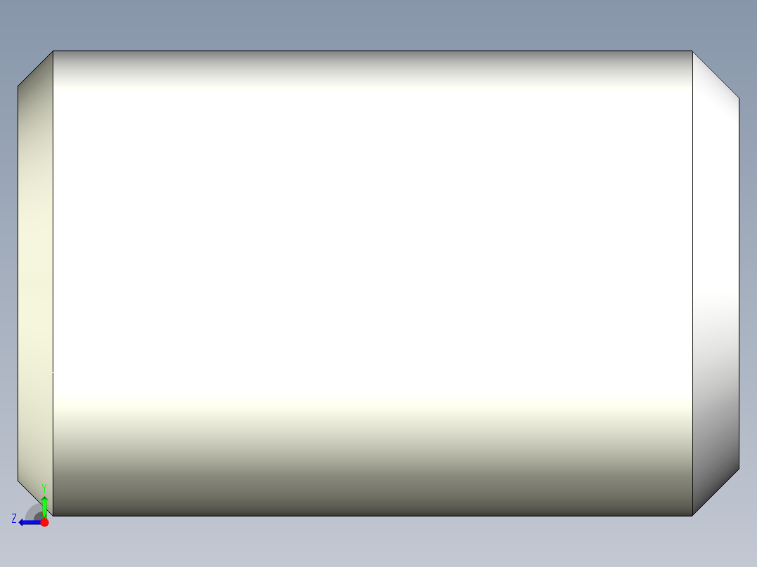定位配件2311(C)-3D多系列多零件图纸模型右视图
