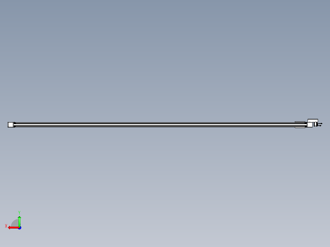 威洛博LB.GB同步带传动--欧规系列GB8-L96-S5000-BR-P40后视图