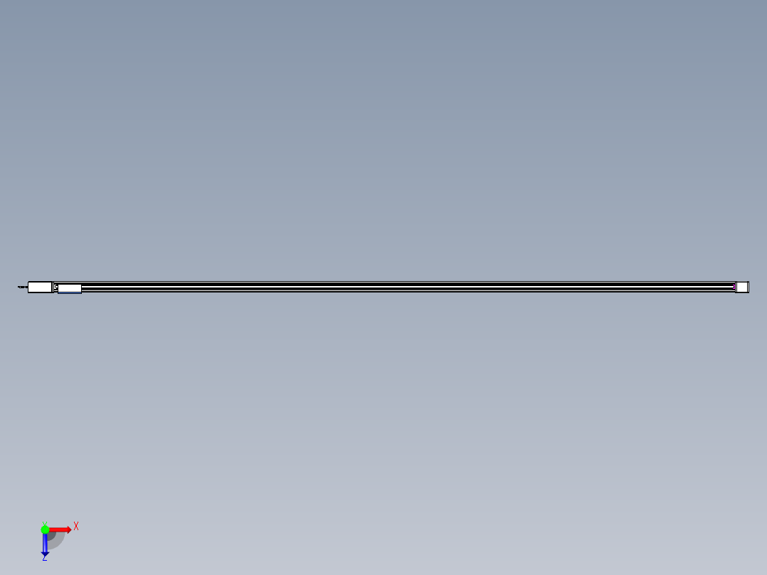 威洛博LB.GB同步带传动--欧规系列GB8-L96-S5000-BR-P40俯视图