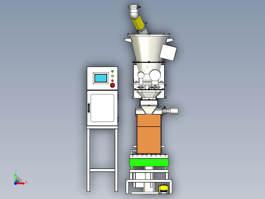 2023.02月-不锈钢填充粉设备stp前视图
