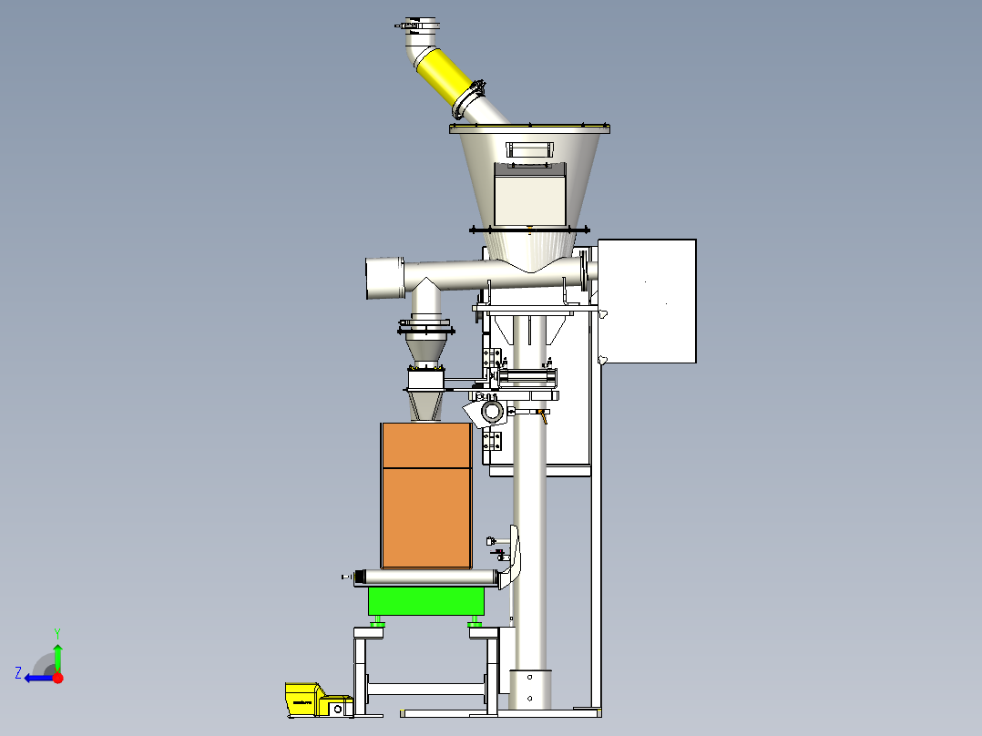 2023.02月-不锈钢填充粉设备stp右视图