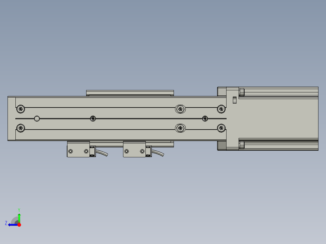 模组FSK40J-C7L10-E50-BC-B57右视图