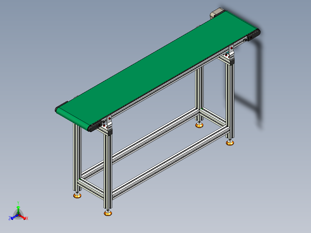 LE-XC4040-左边驱动轻载皮带线-负载40kg