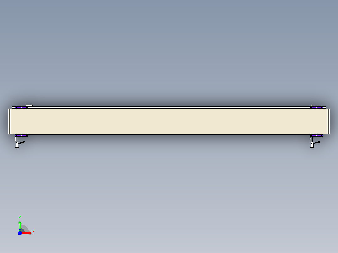 威洛博VL系列3d模型模组2VL22H1Y-S2400前视图